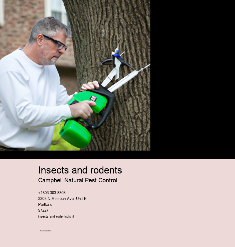 insects and rodents