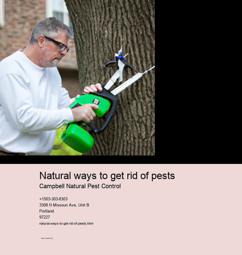 natural ways to get rid of pests